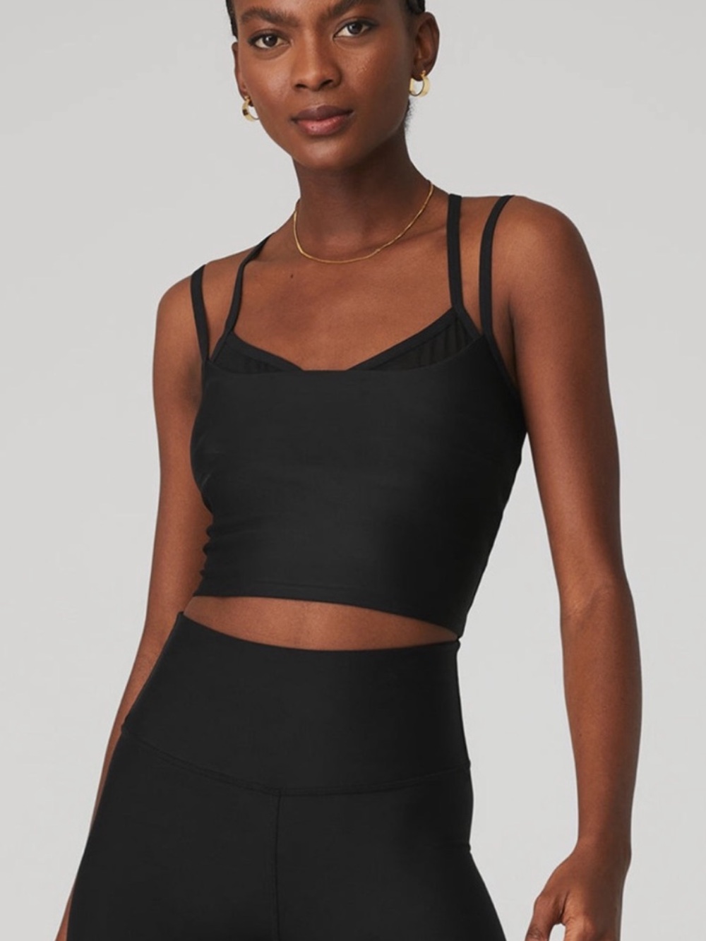 ALO Airlift Double Check Bra Tank